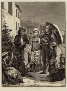 Een Kerstboom Kopen in Mentone door Frank Dadd